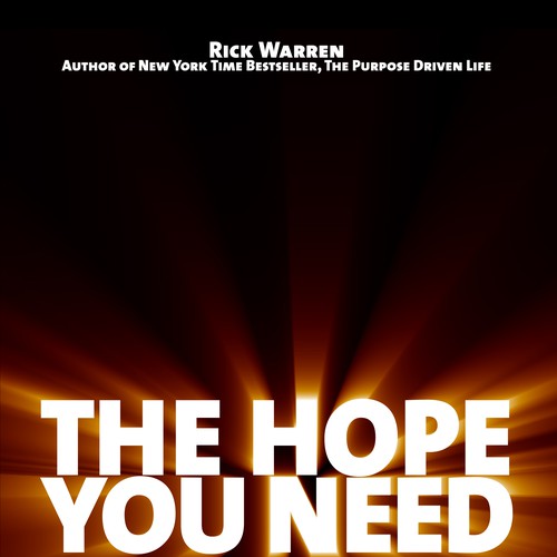 Design Rick Warren's New Book Cover Réalisé par cr3ativelab