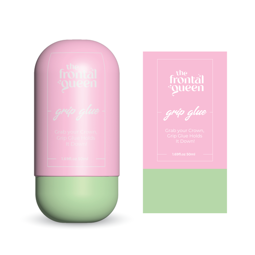 Design Wig Glue Product label  for a Viral Gen Z hair brand! Design réalisé par Sayyed Jamshed