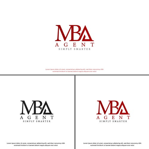 New Logo for The MBA Agent (and slogan) including image/icon Design by be.Infantry