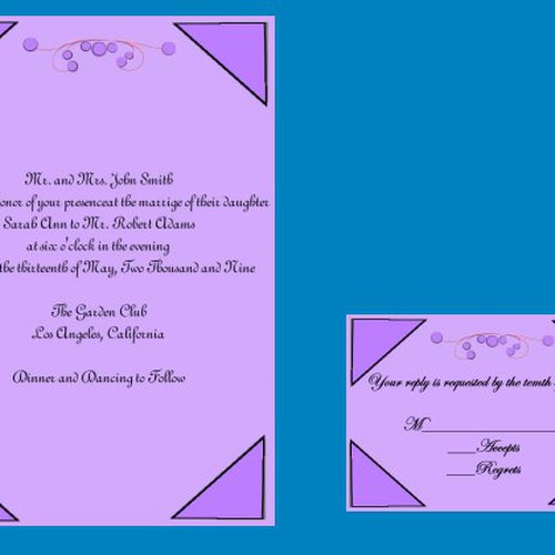Letterpress Wedding Invitations Réalisé par william1908