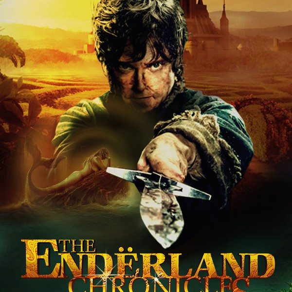 Create an epic cover for ENDËRLAND - Book of Daniel.