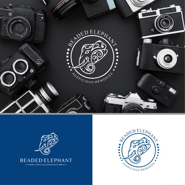 Design by Ambika Creative™ titled "Cool Beaded Elephant to appeal to young Indian wedding brides"