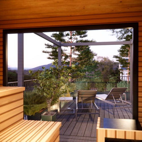 Ideation: Roof Top Terrace Design by D_MANN™