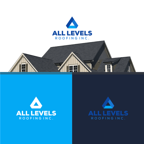 ROOFING LOGO DESIGN Design by DLVASTF ™