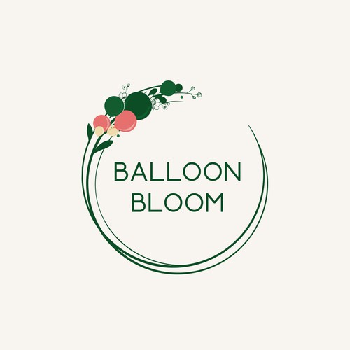 Balloon Bloom Logo Design by moon.design