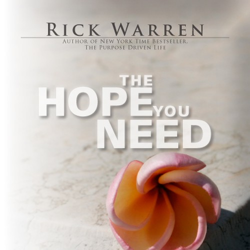 Design Rick Warren's New Book Cover Réalisé par DiMODESiGN