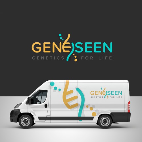 Diseño de GeneSeen logo de Marcos!