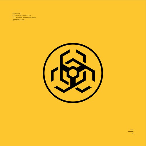 AI Warning/Hazard Symbol Design by Efsa