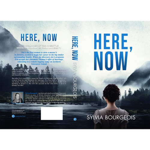 Book cover design for historical fiction novel set in British Columbia Design by Aleaca