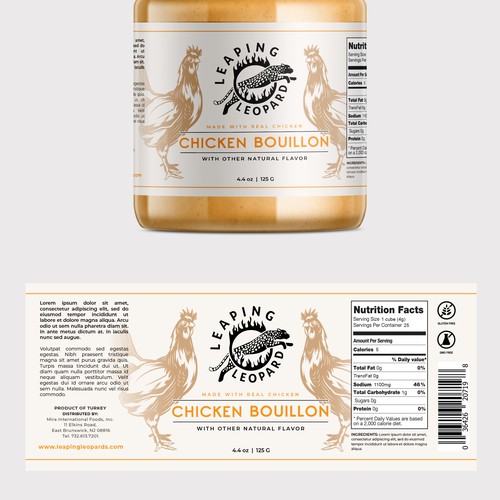 Launch Leaping Leopard Bouillon - An Additional Item to Leaping Leopard Food Enhancers!! Design by Dimario Moretti