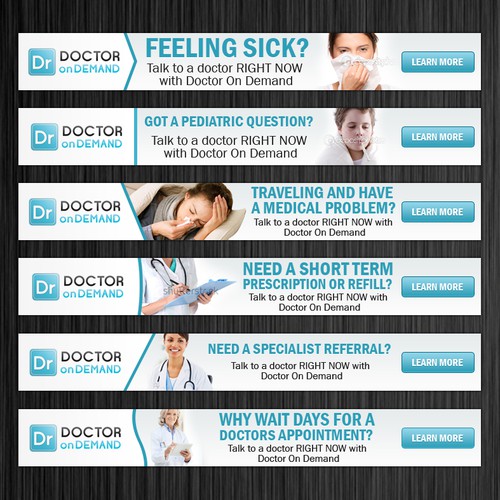 New banner ad wanted for Doctor On Demand Design by ★NaYaRaJ★