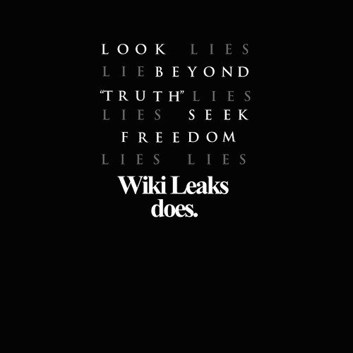 New t-shirt design(s) wanted for WikiLeaks Design by Pryority