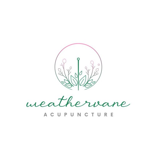 design a standout acupuncture logo for a wellness center Design by g roland