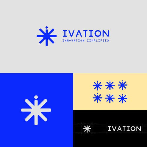 Ivation LOGO Rebranding Design by Muzamal Hussain