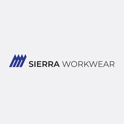 Fresh new logo for a customisable work wear and uniform business Design by MareZavi