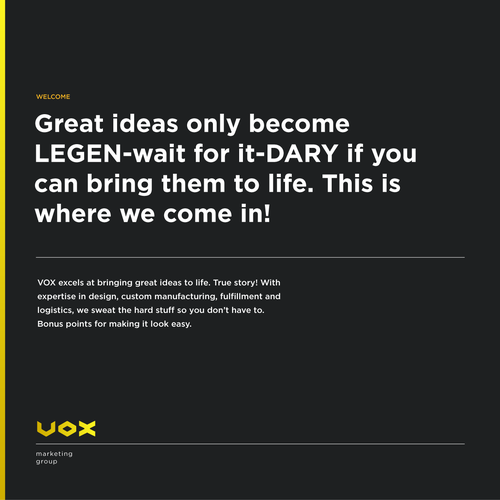 Vox Marketing rebrand Design by GIRMEN