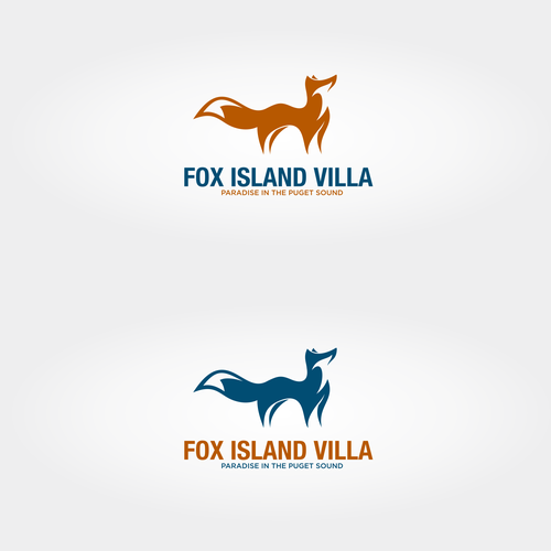 Design a Vacation Home Logo that Depicts Paradise on Fox Island Design by SWARN " O