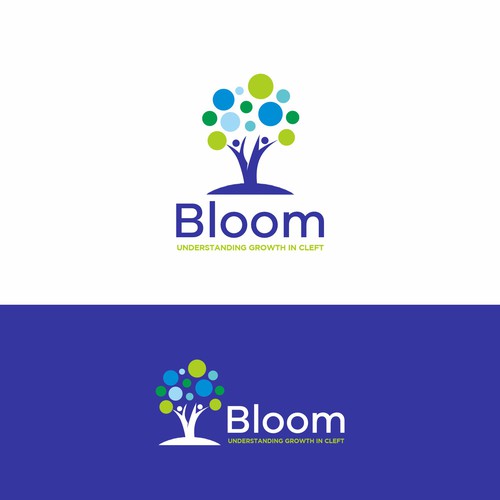 A sweet, child friendly logo that appeals to new parents focused on growth and health Design by Hochbaum