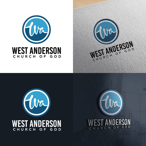 Clean/Modern Logo for our church "West Anderson Church of God" Diseño de nilaArt