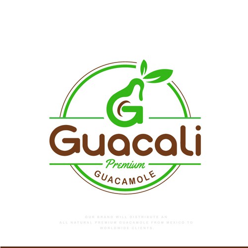 Logo for a Guacamole premium brand Design by Unik ART