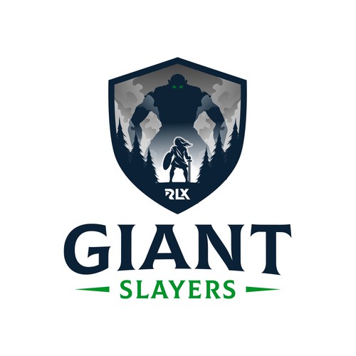 "Giant Slayers" Corporate Team Logo Design réalisé par deb•o•nair