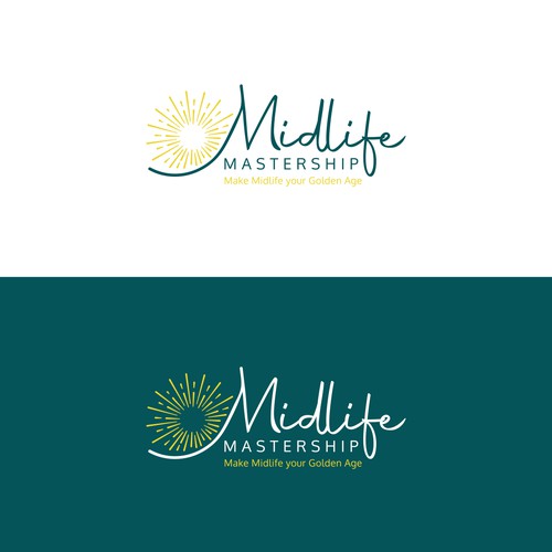 Midlife Mastership branding etc for women wanting to enjoy their Golden Age! Design by Alvianks