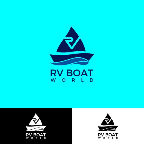 Quest for the Best RV (and boat) Logo Design by helixdesign9