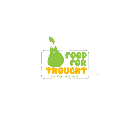 Fresh, Playful Island-Inspired Logo for Food For Thought – Organic Café & Market in the Florida Keys Design by m210297