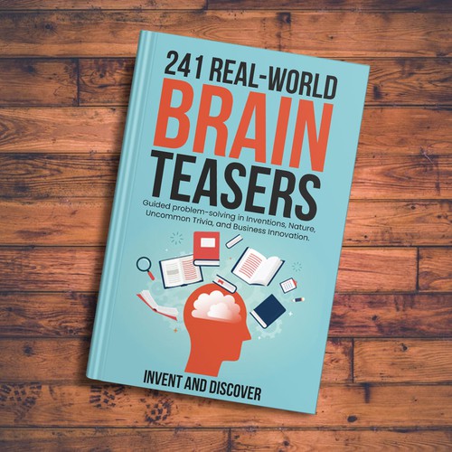 Book Cover - Creativity, Innovation, Inventions, Lateral thinking Design by Zahari Studio