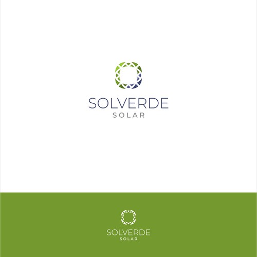 Clean logo for solar company Design by olehhebel