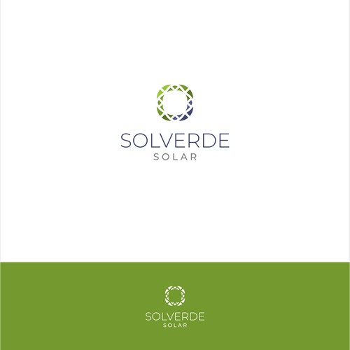 Clean logo for solar company Design by olehhebel