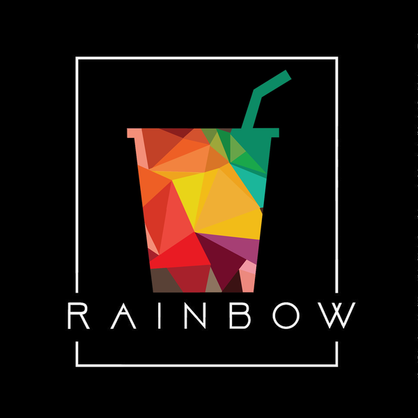 Rainbow juice & Bar shop logo