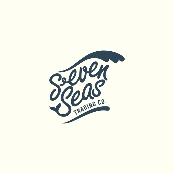 Sea inspired apparel logo design available for sale 