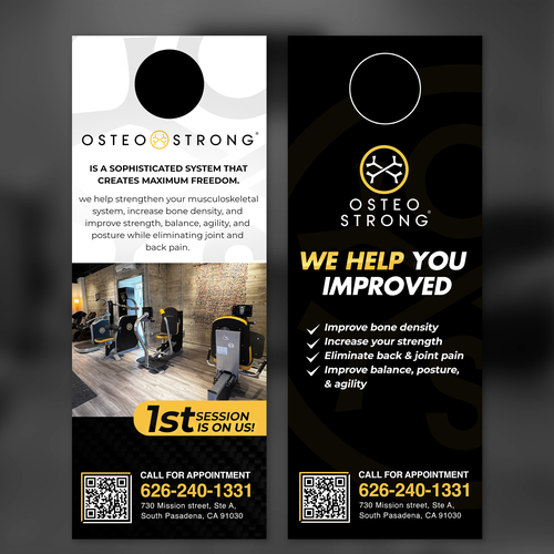 FLYER DOOR HANGERS! Design by Vivid Project