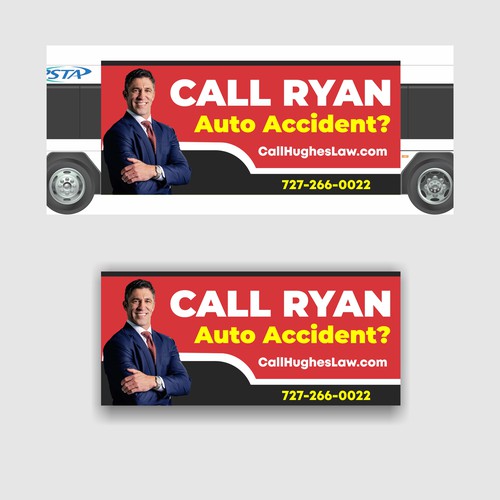 Bus Ad for Lawyer - Need diff styles Design by Thanksidea