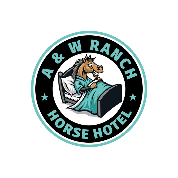 A & W Ranch Horse hotel logo