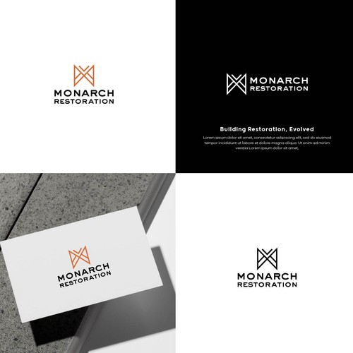 Design a modern clean logo package for a restoration company Design by Danny A