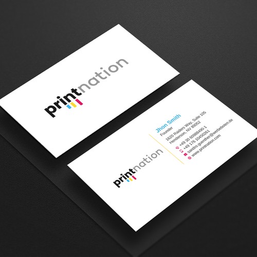 Print Shop Business card template needed Design by Brandmaker artist