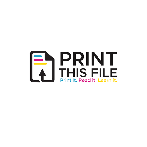 Logo to convert to clients with bulky pdf files know they can easily order a printed/bound copy. Design von HeyBro™