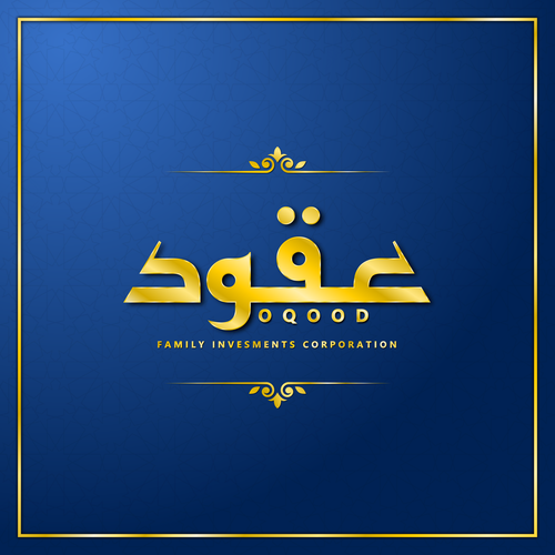 Oqood branding project - Arabic and English text version logo Design by Rav Astra