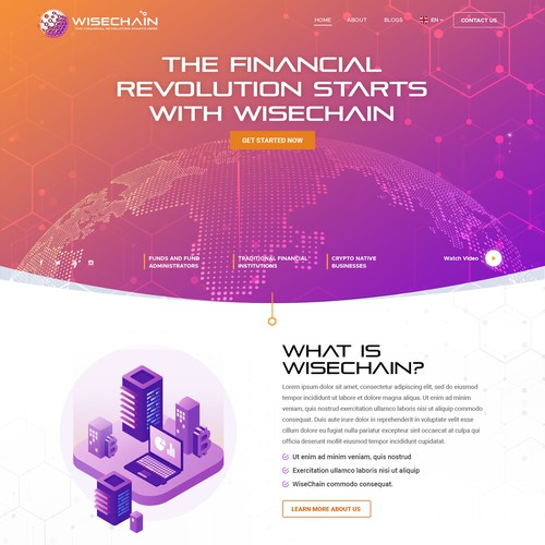 Looking for a design of two web pages Design by Jasmin_A (AMPLE)