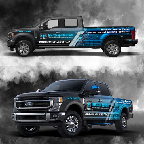 Stylish Half Wrap Design Needed for Truck Design by Tanny Dew ❤︎