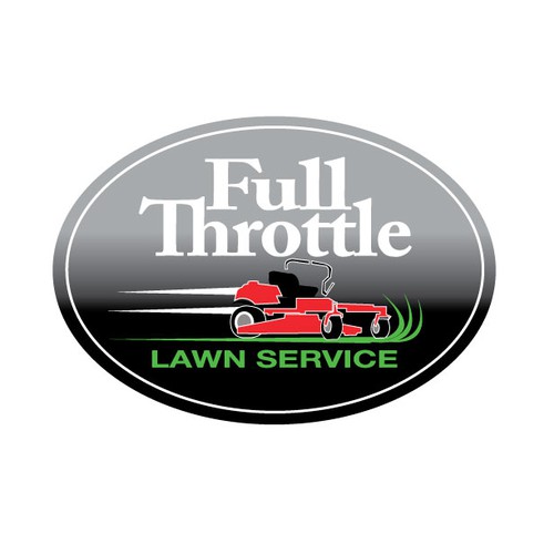 New logo wanted for Full Throttle Lawn Service Réalisé par LogoArtPro