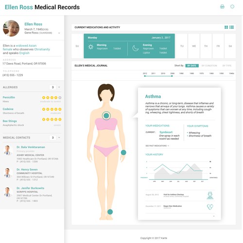 Web page design contest entry by Global Arts