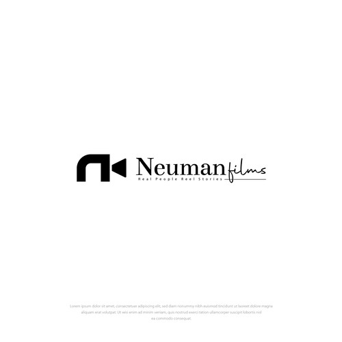 Logo for Documentary Film Company - NeumanFilms (Real People Reel Stories) Ontwerp door the ann.