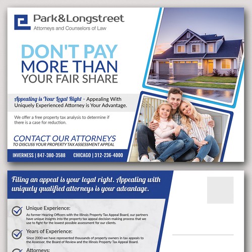 Design a Post Card to New Homeowners Design by Graph Webs