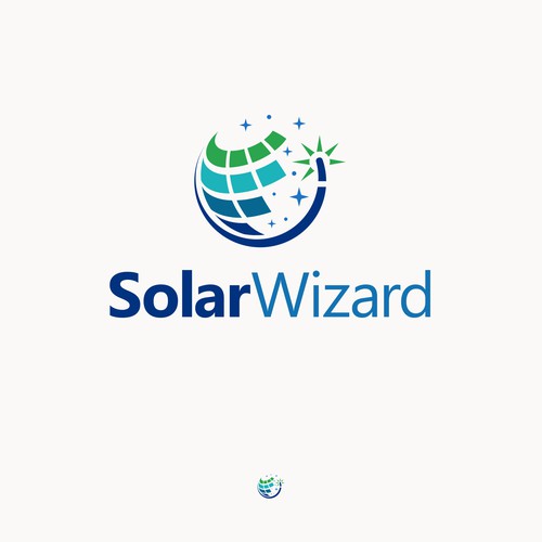 Solar Lead Generation Company Logo Design by Owlman Creatives
