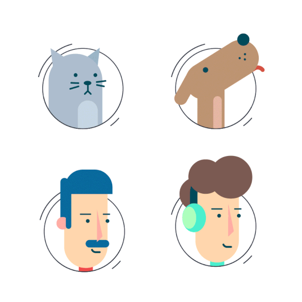 Lottie Animations / Avatars