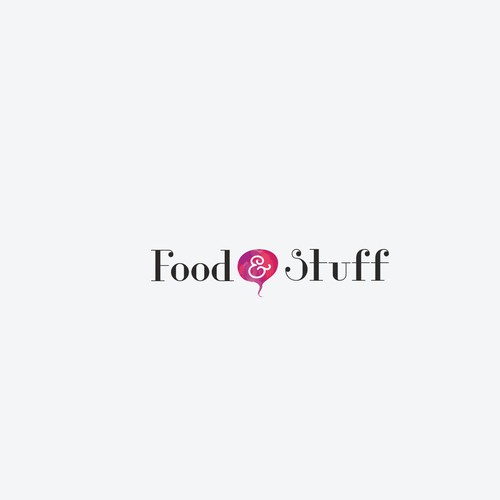 Design a logo for a place that sells food, and stuff: Food & Stuff Design réalisé par ∴ S O P H I Ē ∴