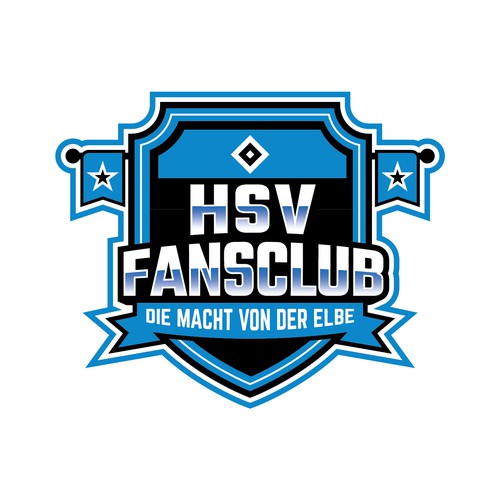 Gestalte ein Logo für den HSV Fanclub "Die Macht von der Elbe" Design by Jovi Ming